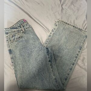 Tinted Low Rise Jeans
